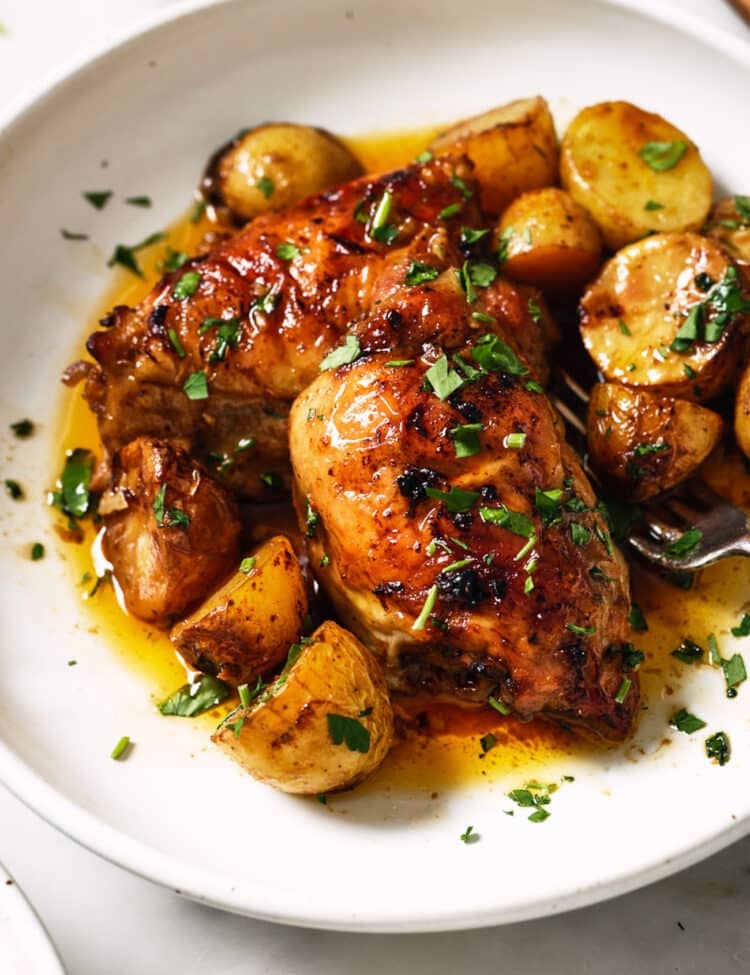 Chicken Thighs with Potatoes