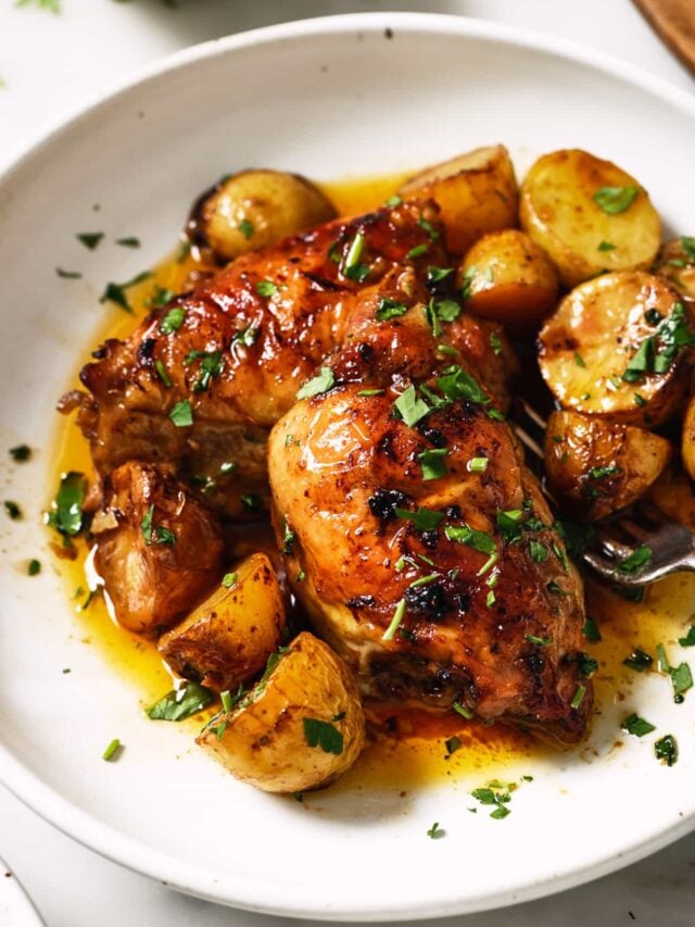 Chicken Thighs with Potatoes