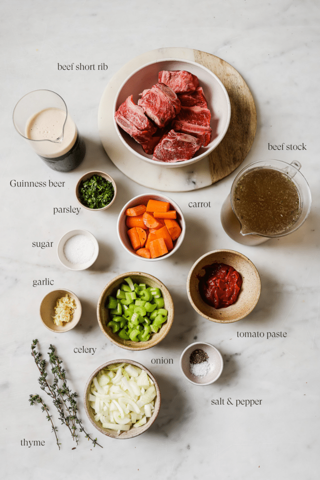 Guinness Braised Short Ribs | Primavera Kitchen