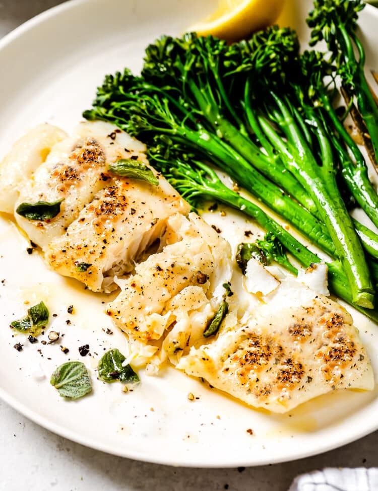 Garlic Butter Haddock