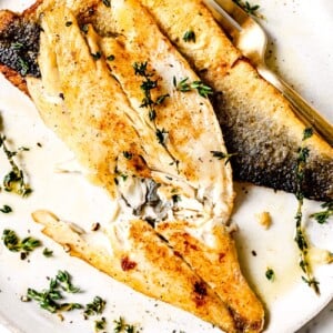 Garlic Butter Sea Bass