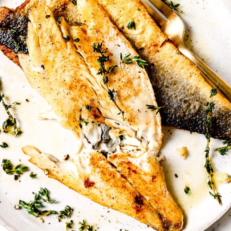 Garlic Butter Sea Bass