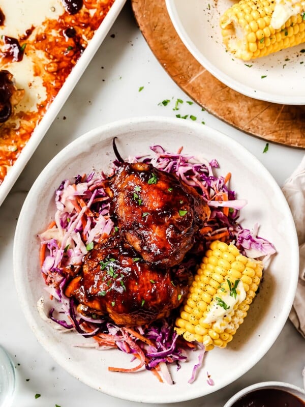 Baked BBQ Chicken Thighs