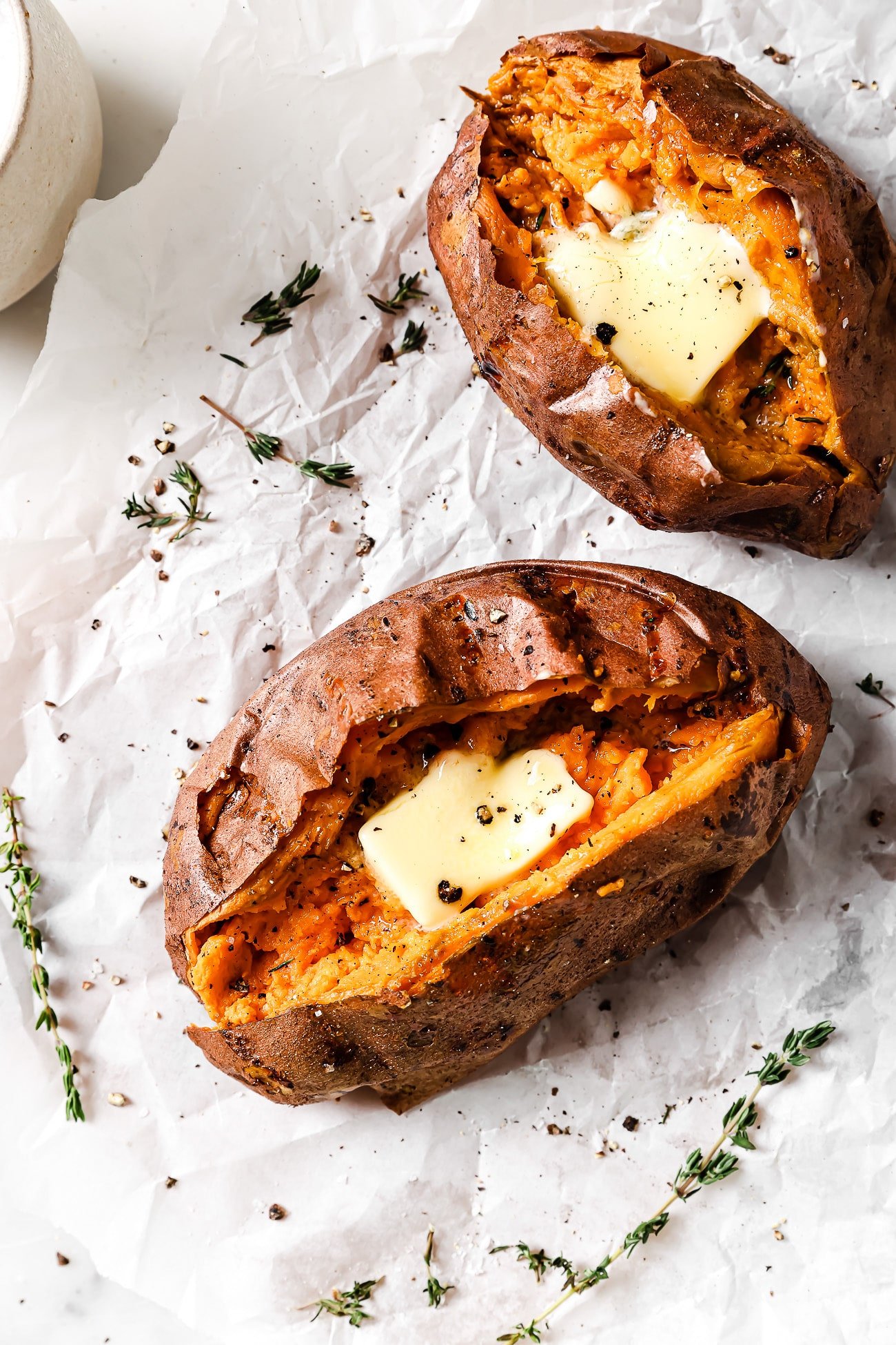 Air Fryer Baked Sweet Potato