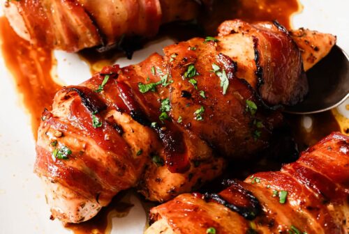 bacon wrapped chicken breast
