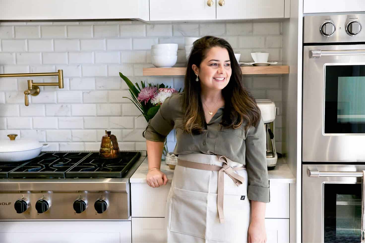 the author of Primavera Kitchen in the kitchen. 