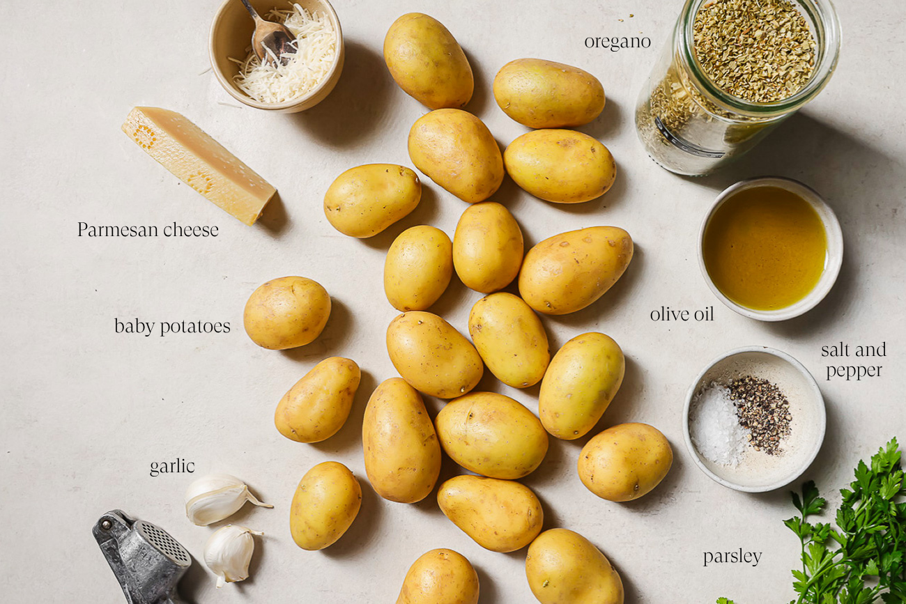 ingredients on the countertop.